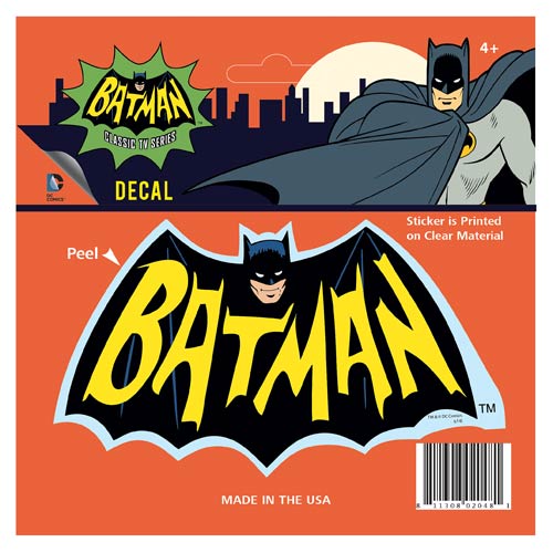 Batman Classic 1966 TV Series Logo Decal